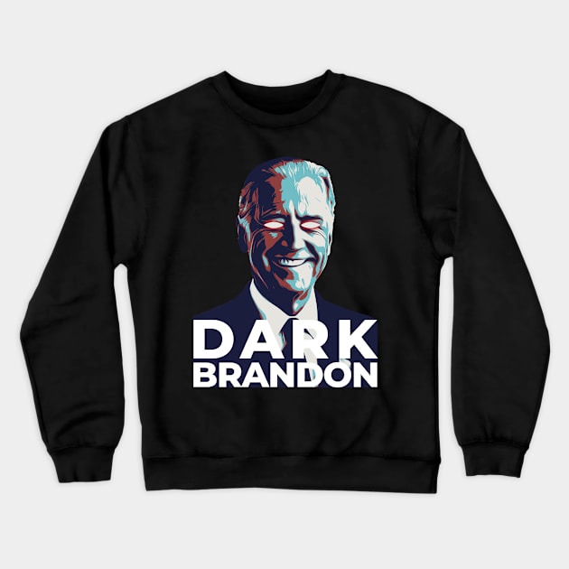 Dark brandon - evil Crewneck Sweatshirt by Suarezmess